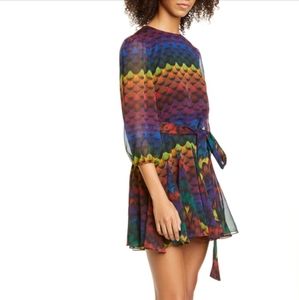 Alice and Olivia Mins Belted Minidress